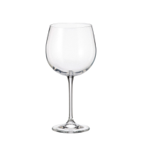 Crystal Bohemia Rode Wijnglas Fulica 670ml 6 stuks