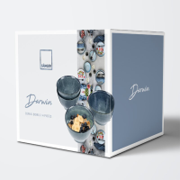 Sänger Ontbijtkom Darwin 4 stuks