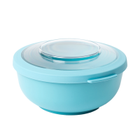 Amuse Life Lunch Bowl Met Deksel Blauw 1000ml