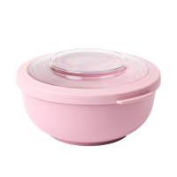 Amuse Life Lunch Bowl Met Deksel Roze 1000ml