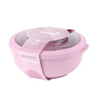 Amuse Life Lunch Bowl Met Deksel Roze 1000ml