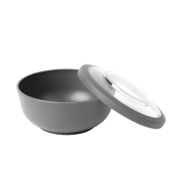 Amuse Life Dinner Bowl Met Deksel Grijs 2000ml