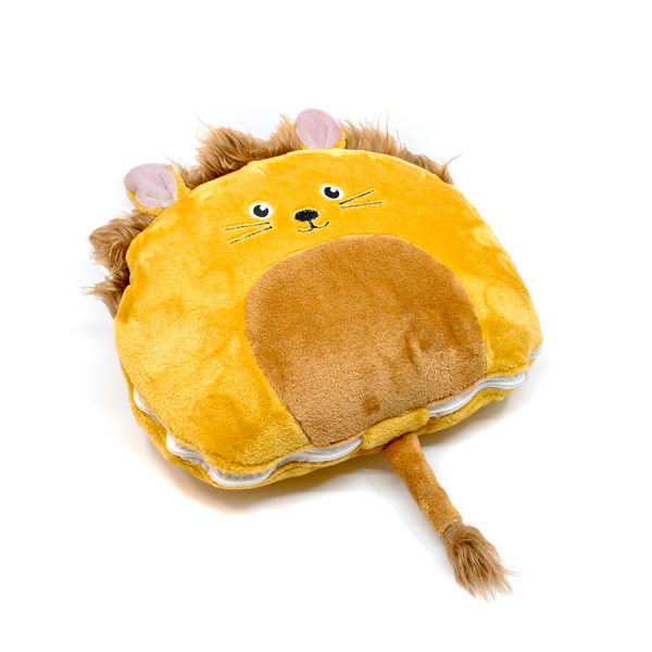 Eden Plaid Kussen Flanel Leeuw 120x160cm