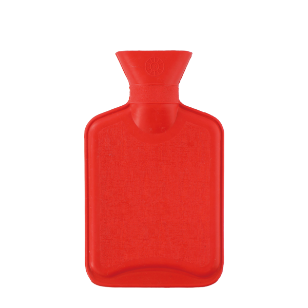Warmwaterkruik Rubber Rood 1000ml