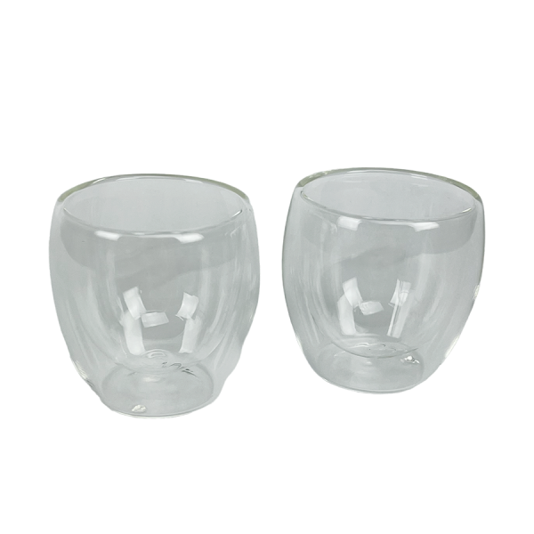 Barista Espressoglas Dubbelwandig 2 stuks