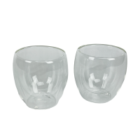 Barista Espressoglas Dubbelwandig 2 stuks