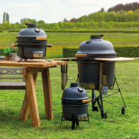 BergHOFF Ron Keramische BBQ Large Steengrijs 58cm 8-delig