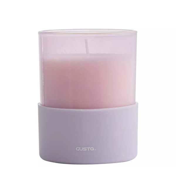 Gusta Geurkaars Siliconen Hoes Blossom Ø8x10cm