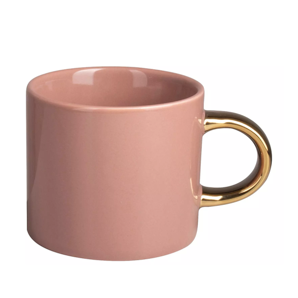 Gusta Mok Lichtroze/Goud 230ml Ø8,5x7,5cm