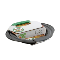 BergHOFF Cakevorm Rond Met Snijhulp Antraciet Ø22cm