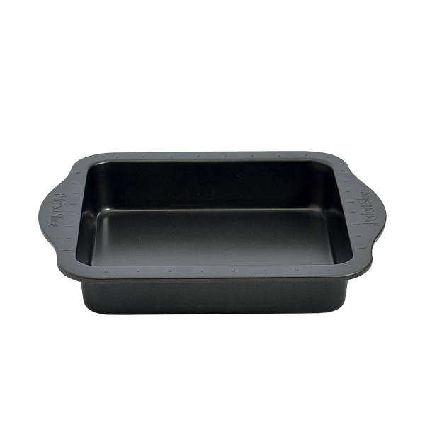 BergHOFF Cakevormset Met Snijhulp Antraciet 4-delig