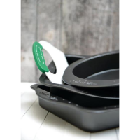 BergHOFF Cakevormset Met Snijhulp Antraciet 4-delig