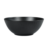 Cark Schaal Ripple Black Ø24cm