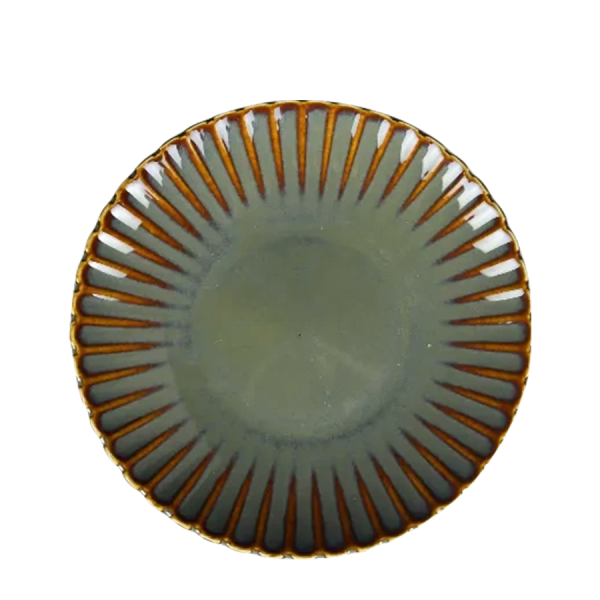 Cark Bord Jade Lotus Green Ø22cm