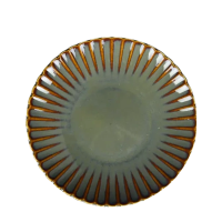 Cark Bord Jade Lotus Green Ø22cm