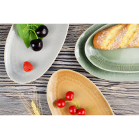 Cark Serveerschaal Color Lake Amber 26x14cm