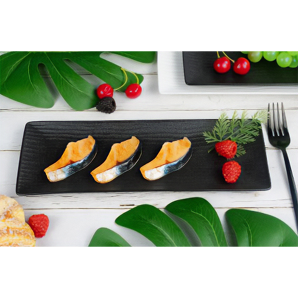 Cark Serveerschaal Ripple Black 31x11cm