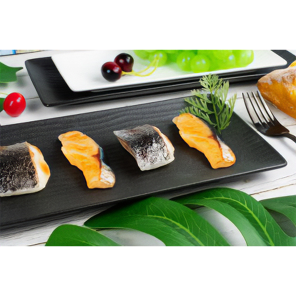 Cark Serveerschaal Ripple Black 38x13cm