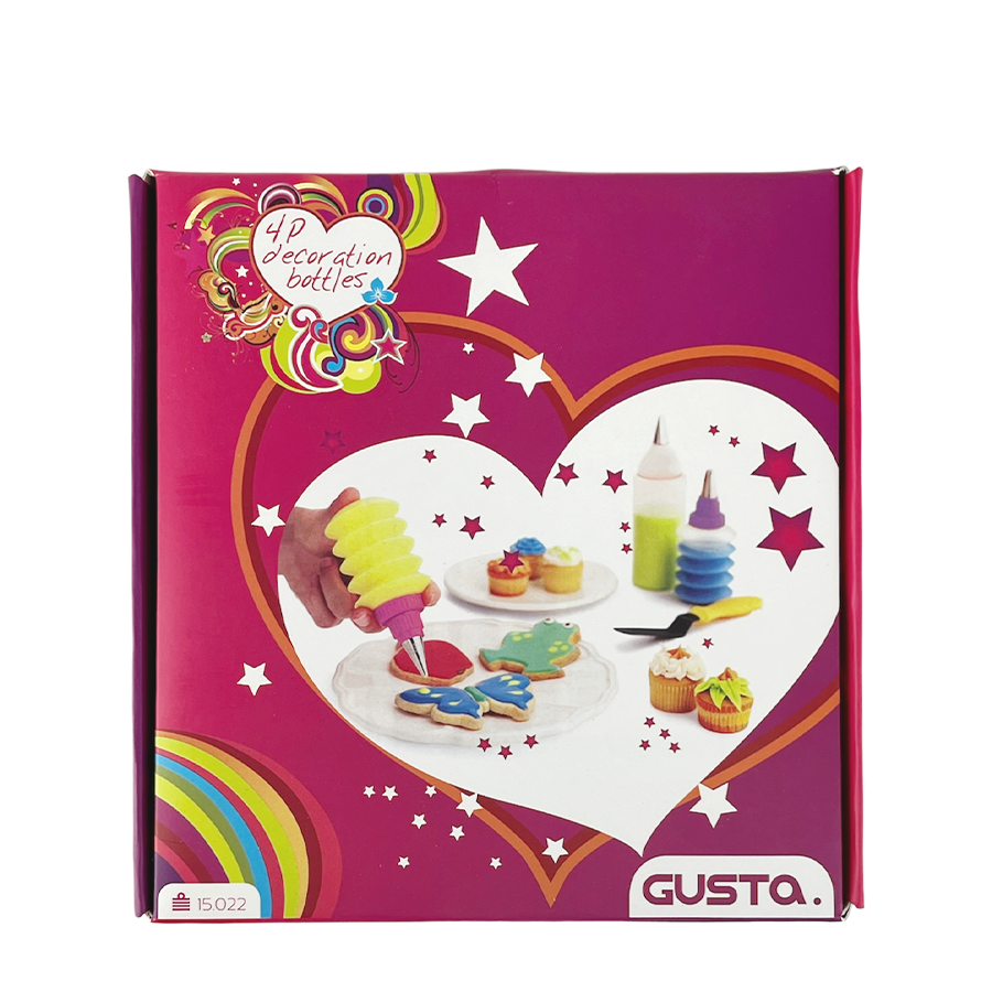 Gusta Cupcake Decoratieset 4-delig