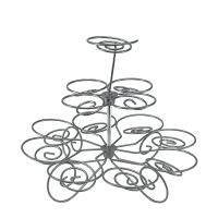 Gusta Cupcake Standaard Ø24x20cm