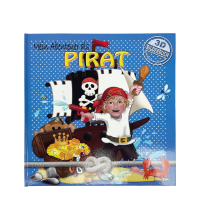 Prentenboek 3D Pirat Duits