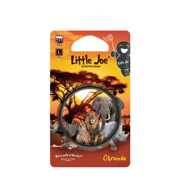 Little Joe Scented Band Citronella Large Antraciet