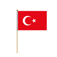 Vlag Turkije 30x46cm