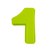 Secret De Gourmet Bakvorm Cijfer 1 Lime