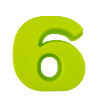 Secret De Gourmet Bakvorm Cijfer 6 Lime