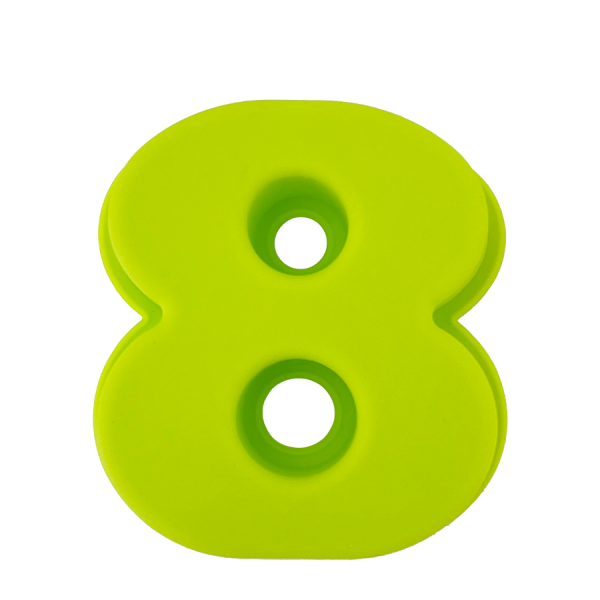 Secret De Gourmet Bakvorm Cijfer 8 Lime