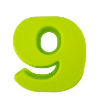 Secret De Gourmet Bakvorm Cijfer 9 Lime