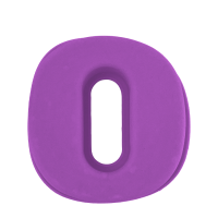 Secret De Gourmet Bakvorm Cijfer 0 Paars