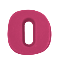 Secret De Gourmet Bakvorm Cijfer 0 Roze