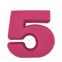 Secret De Gourmet Bakvorm Cijfer 5 Roze