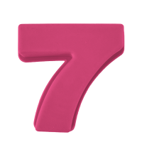 Secret De Gourmet Bakvorm Cijfer 7 Roze