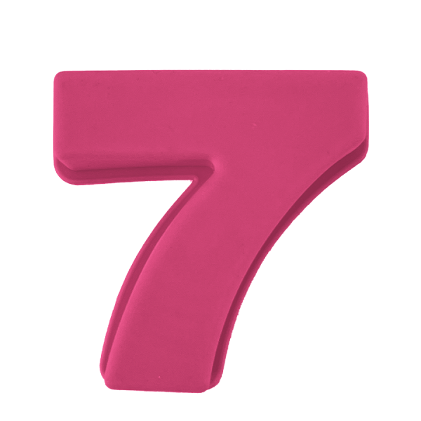 Secret De Gourmet Bakvorm Cijfer 7 Roze