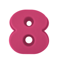 Secret De Gourmet Bakvorm Cijfer 8 Roze