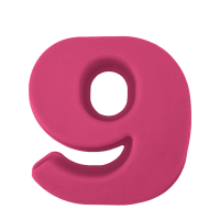 Secret De Gourmet Bakvorm Cijfer 9 Roze