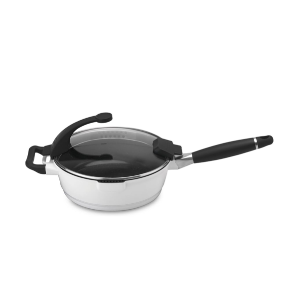 BergHOFF Sauteerpan de la Vierge avec blanc de lisure Ø24cm