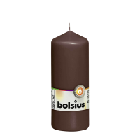 Bolsius Stompkaars Kastanjebruin 150/58mm