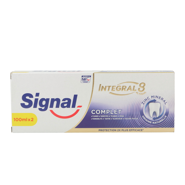 Signal Tandpasta Integral 8 Complete 2x100ml