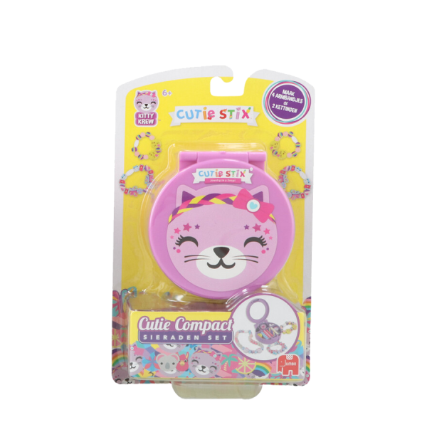 Jumbo Cutie Stix Cutie Compact Sieraden Set Kitty Krew