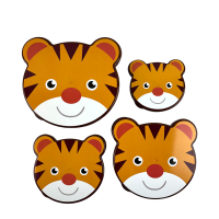 Voorraaddozenset Tijger 4-delig