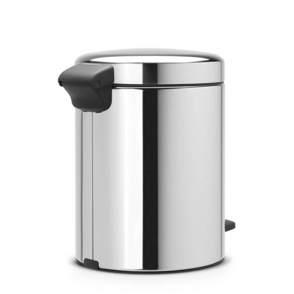 Brabantia Pedaalemmer Newicon 5 Liter Brilliant Steel Metalen Binnenemmer