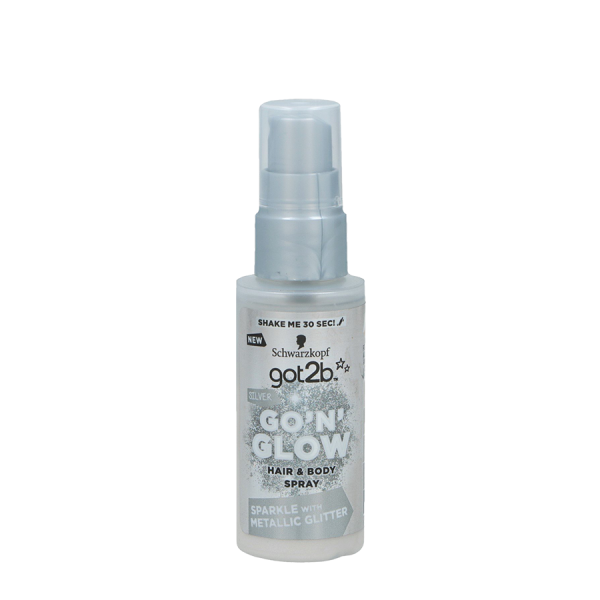 Got2b Hair & Body Spray Go 'N' Glow Zilver 50ml