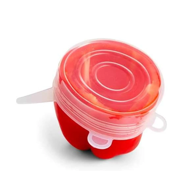 Day Deksel Universeel Silicone 6-delig