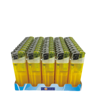 Tokai Aansteker Elektrisch Transparant Geel