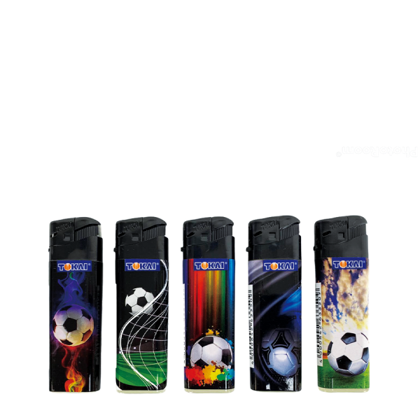 Tokai Aansteker Elektrisch Voetbal 5 Stuks