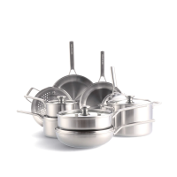 Merten & Storck Potten- En Pannenset RVS 14-delig