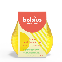 Bolsius Outdoor Patiolight True Citronella Geel 94/91mm